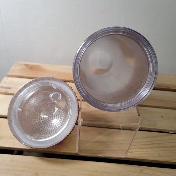 RARE JLO Beauty Gold Bling Tumbler w/ Dome Lid (NO Straw) - Picture 4 of 9